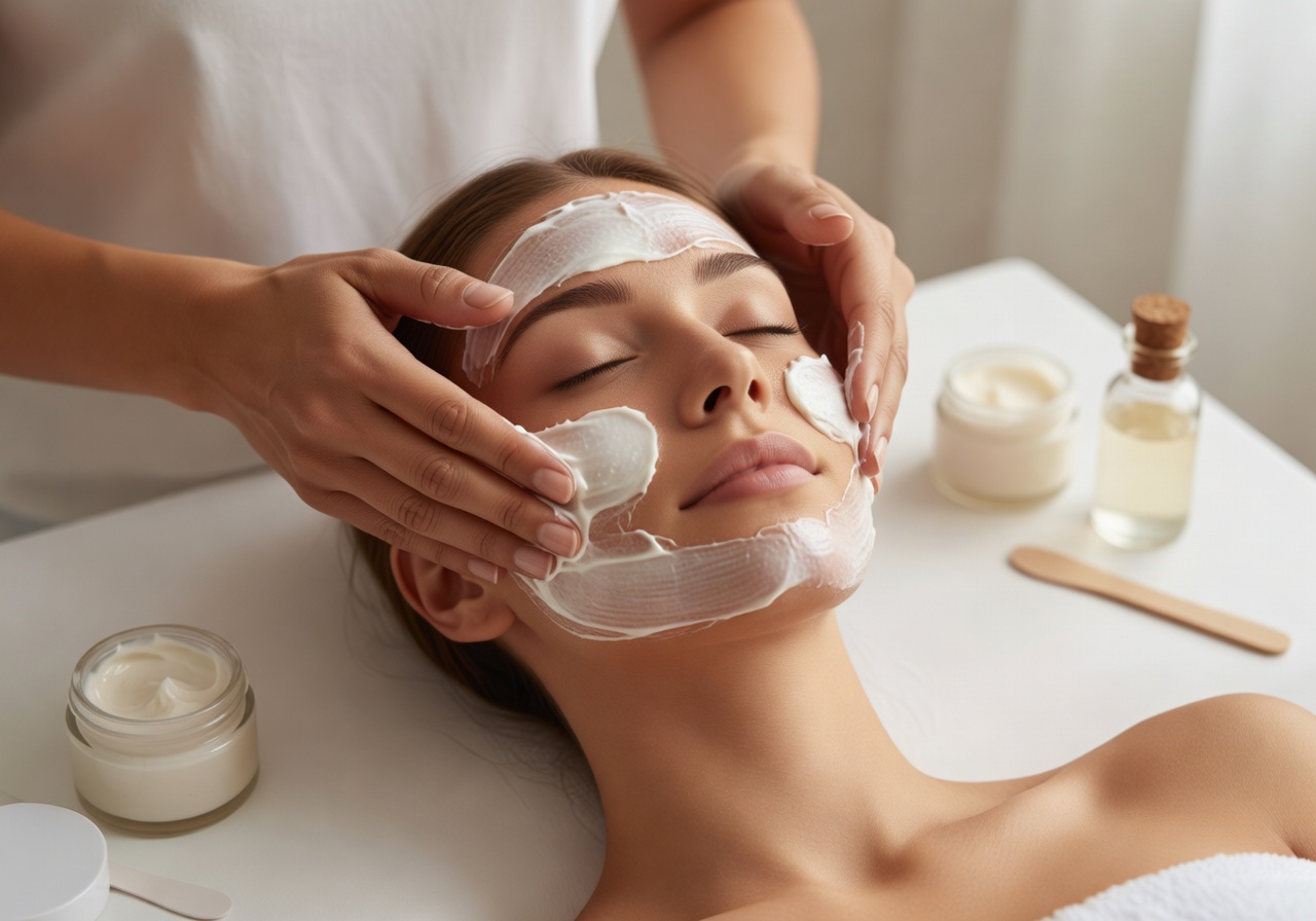 Gesichtsbehandlung